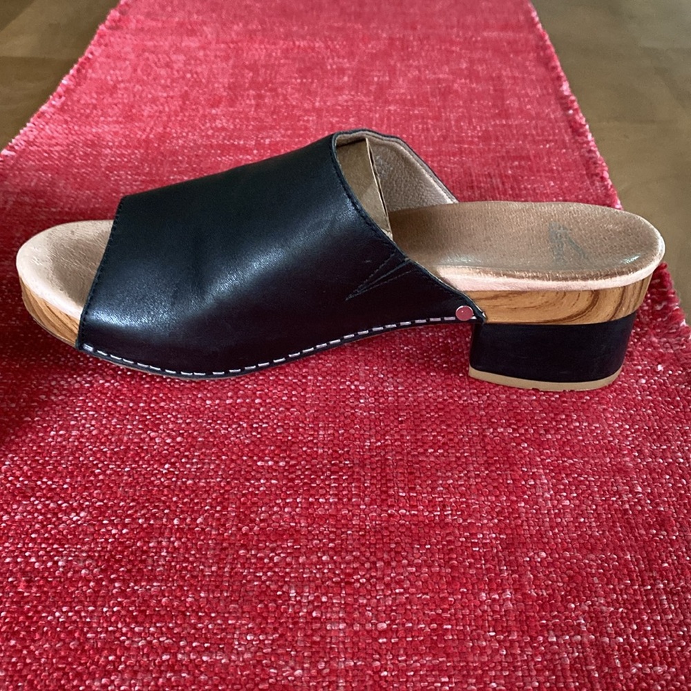 Dansko Maci Stacked Heel Slides - image 5